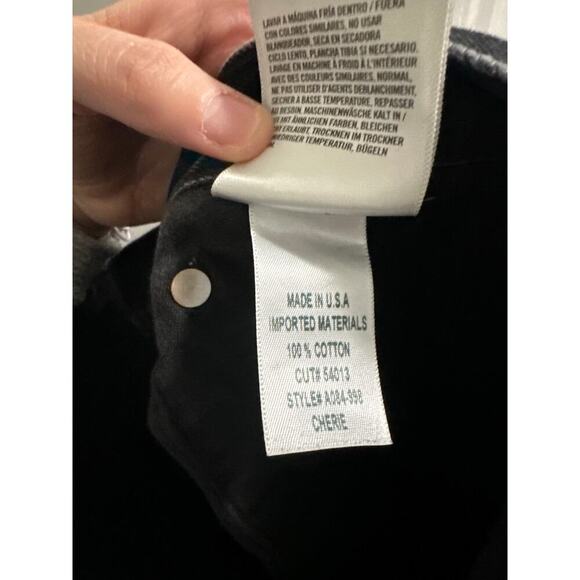 Agolde Cherie High Rise Straight Black size 26 - Picture 9 of 9